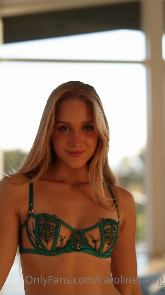 Caroline Zalog Onlyfans PPV - Tease in sexy lingerie